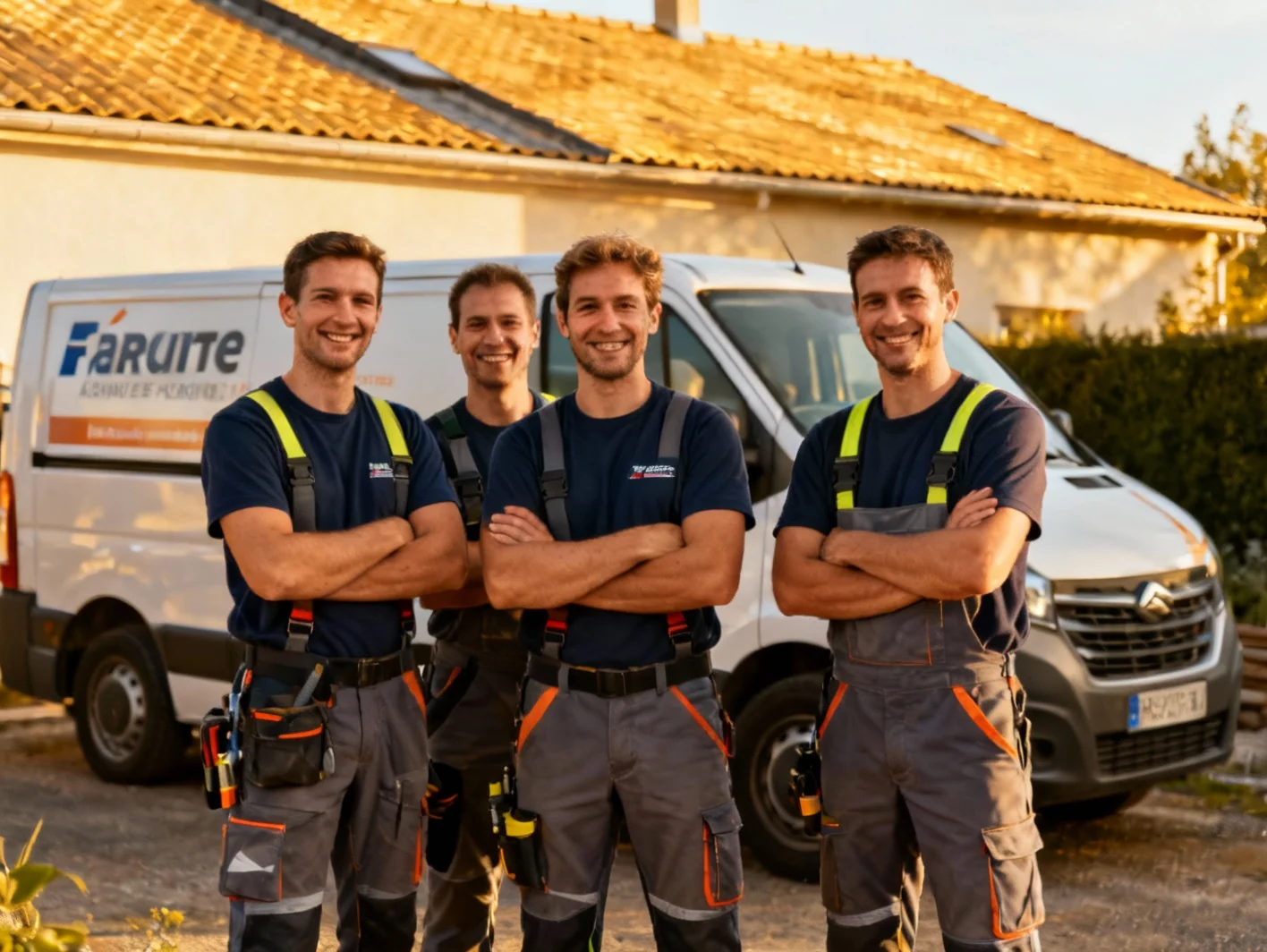 Equipe de couvreurs professionnels Couverture Levy