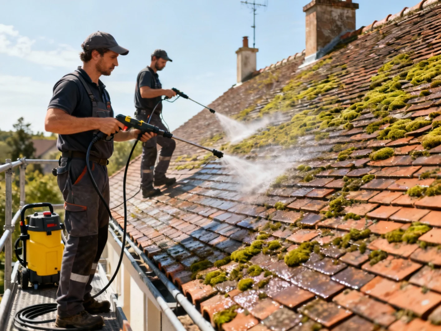 Entretien de toiture