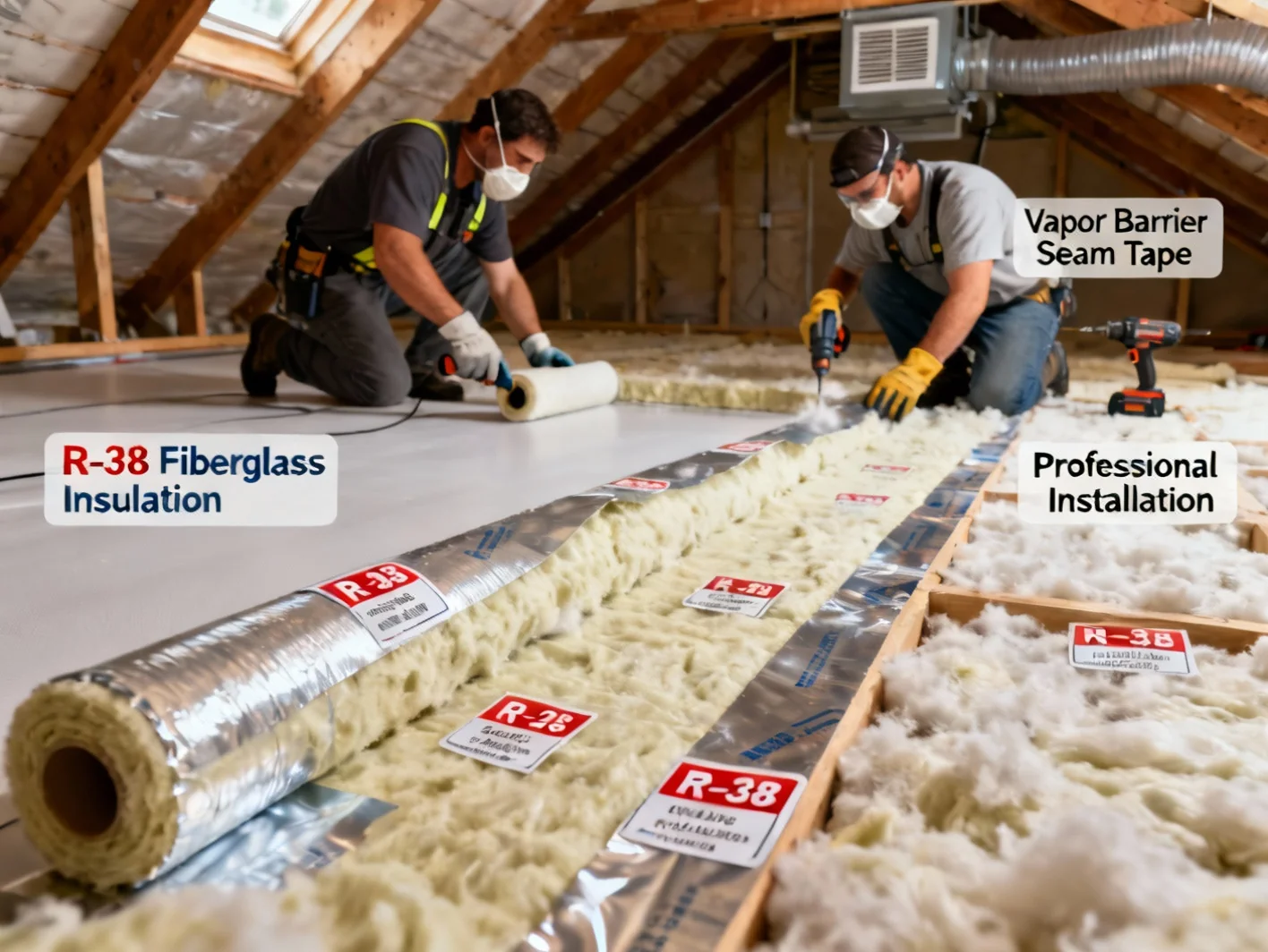 Isolation de toiture