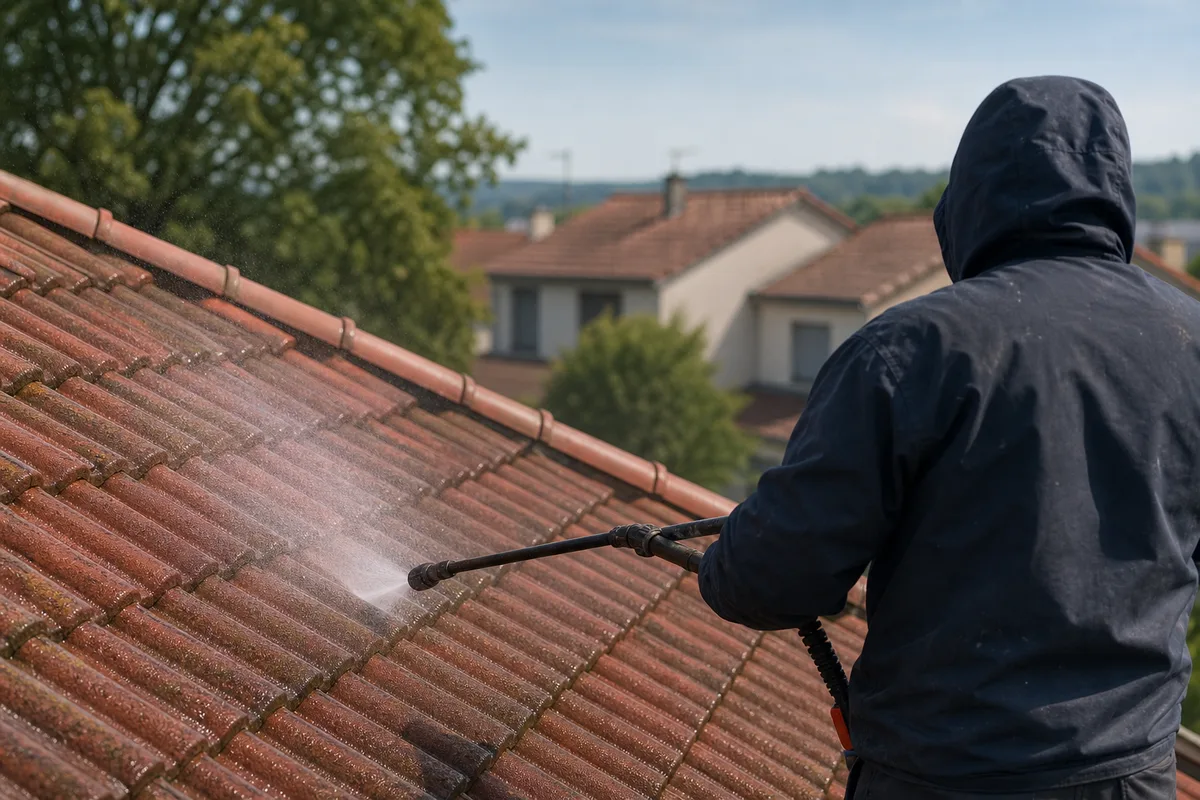 Nettoyage et démoussage de toiture : prix, méthode, saisons